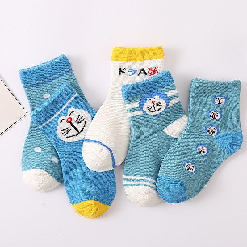 Kinder-Baumwollsocken – Weich, Atmungsaktiv & Bunt