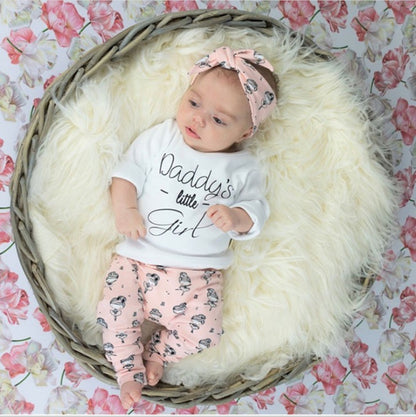 Baby Mädchen Outfit – “Daddy’s Little Girl” Set