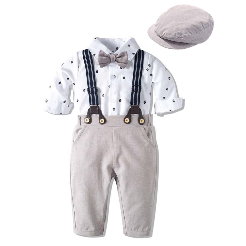 Baby Jungen Anzug – Elegantes Herbst-Set