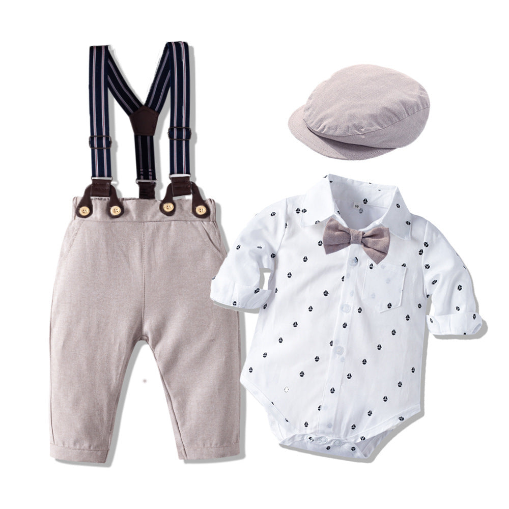 Baby Jungen Anzug – Elegantes Herbst-Set