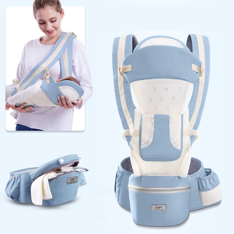 Ergonomische Babytrage – 3-in-1 Hüftsitz & Tragetuchaby Wrap Sling