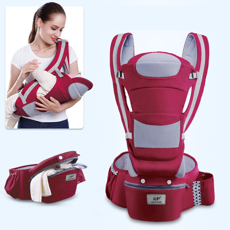 Ergonomische Babytrage – 3-in-1 Hüftsitz & Tragetuchaby Wrap Sling