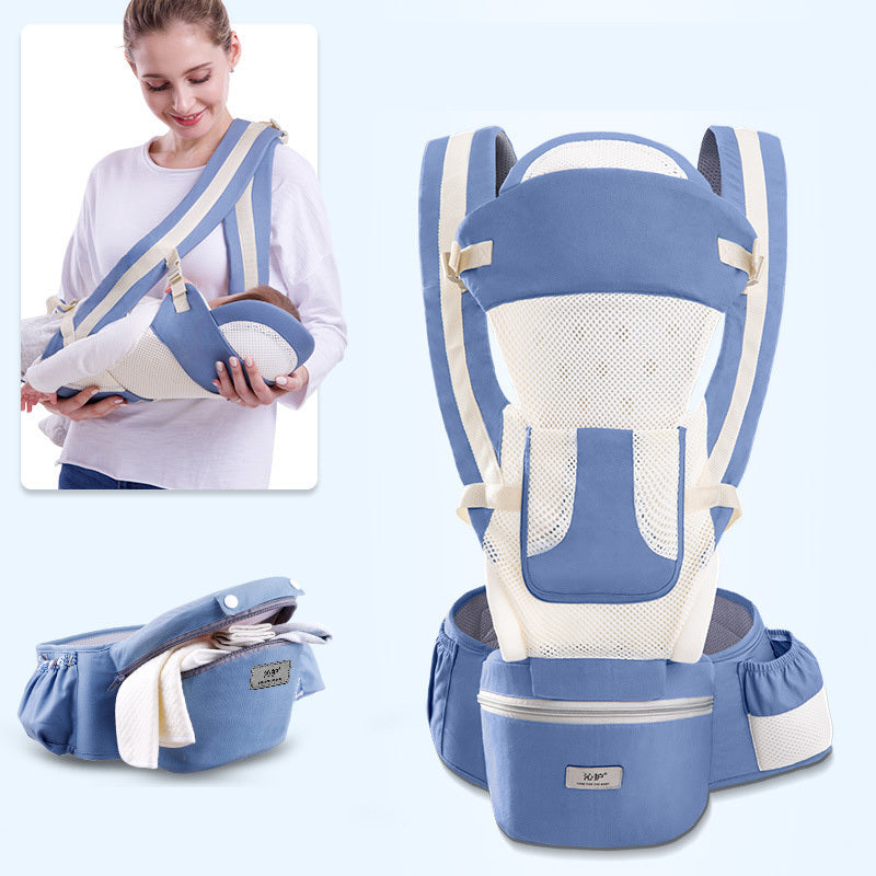 Ergonomische Babytrage – 3-in-1 Hüftsitz & Tragetuchaby Wrap Sling