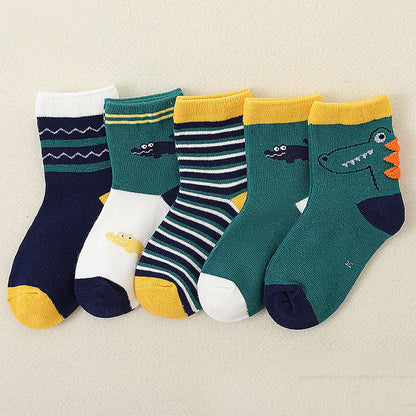 Kinder-Baumwollsocken – Weich, Atmungsaktiv & Bunt