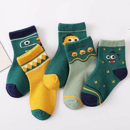 Kinder-Baumwollsocken – Weich, Atmungsaktiv & Bunt