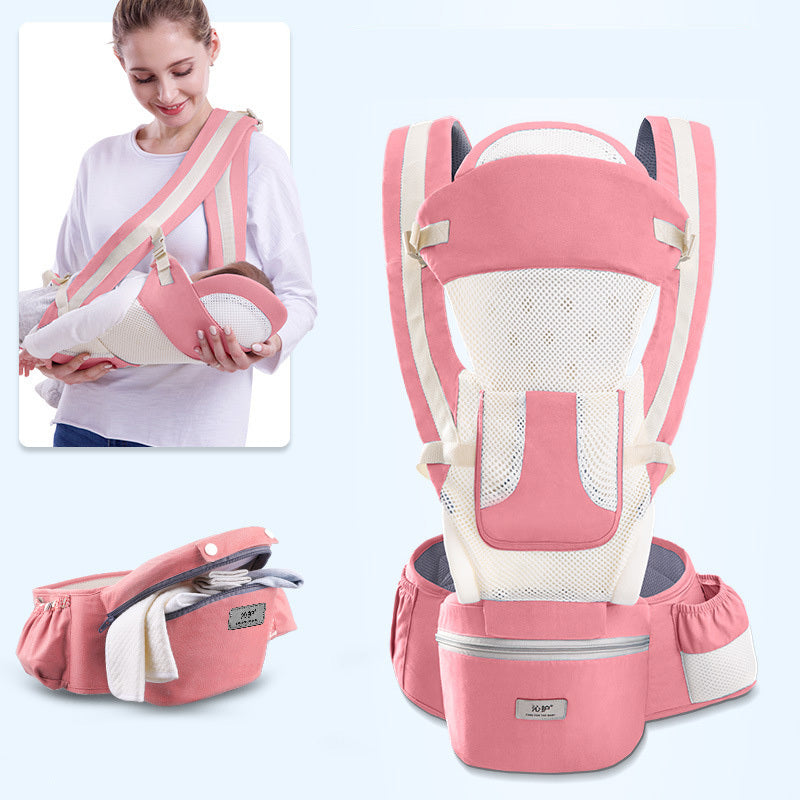 Ergonomische Babytrage – 3-in-1 Hüftsitz & Tragetuchaby Wrap Sling